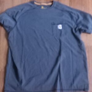 Carhartt Gray Short Sleeve Tee Classic Crew Neck